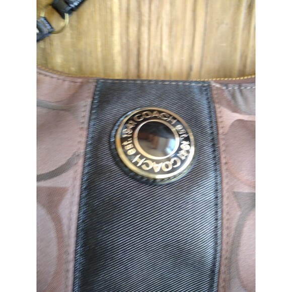 Coach Designer Logo Shoulder Slouch Hobo Bag  H1294-F20042 Soho Retro 90s Hipstr - Picture 4 of 10